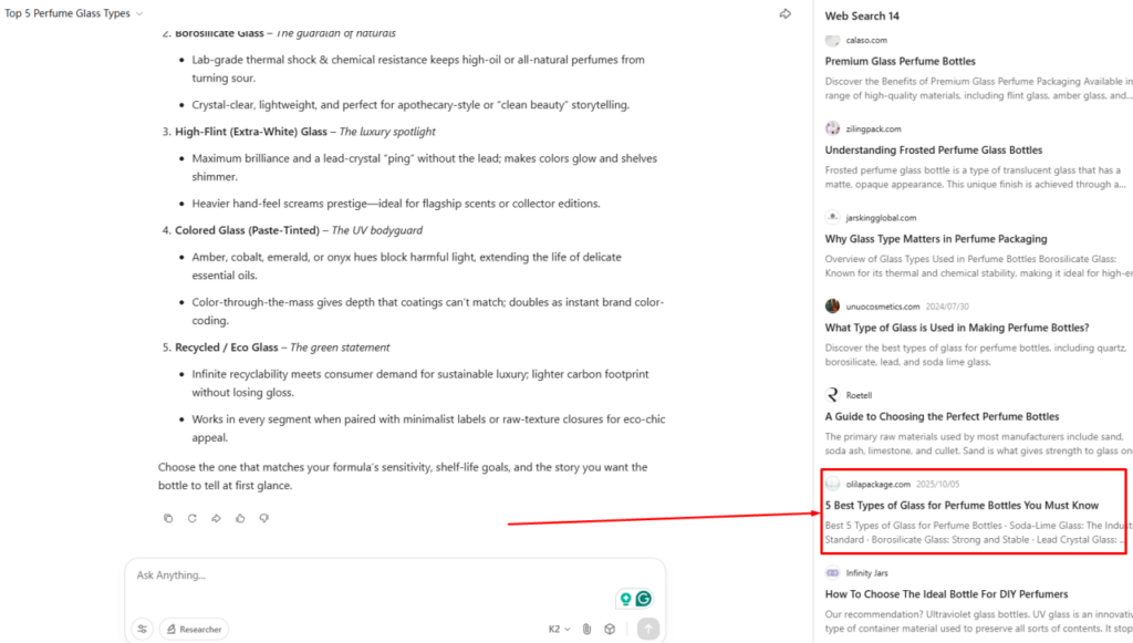 olila mentioned in kimi