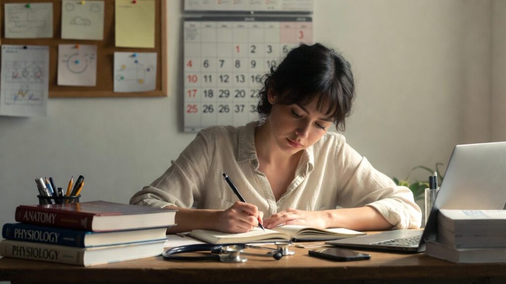 Healthcare content writer creating patient-focused compliant blog articles