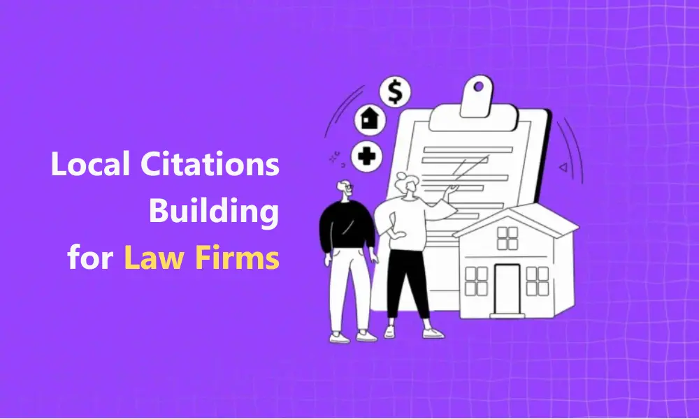 this image is about how to build local citations for law firms