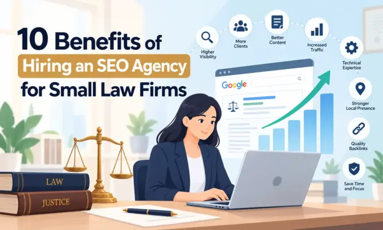 10 Benefits of Hiring an SEO Agency for Small Law Firms