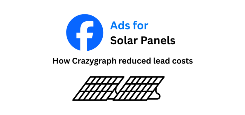 facebook ads for solar panels